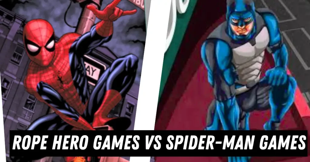 Rope Hero VS Spider-man Guide