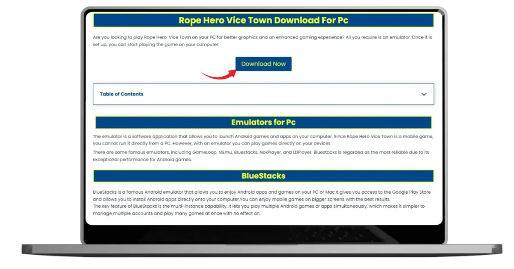 Download Vice Town for PC