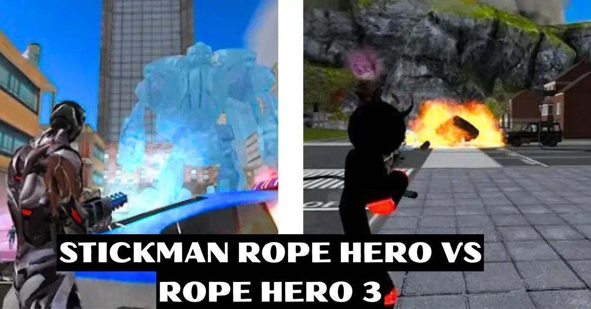 Stickman VS Rope Hero 3