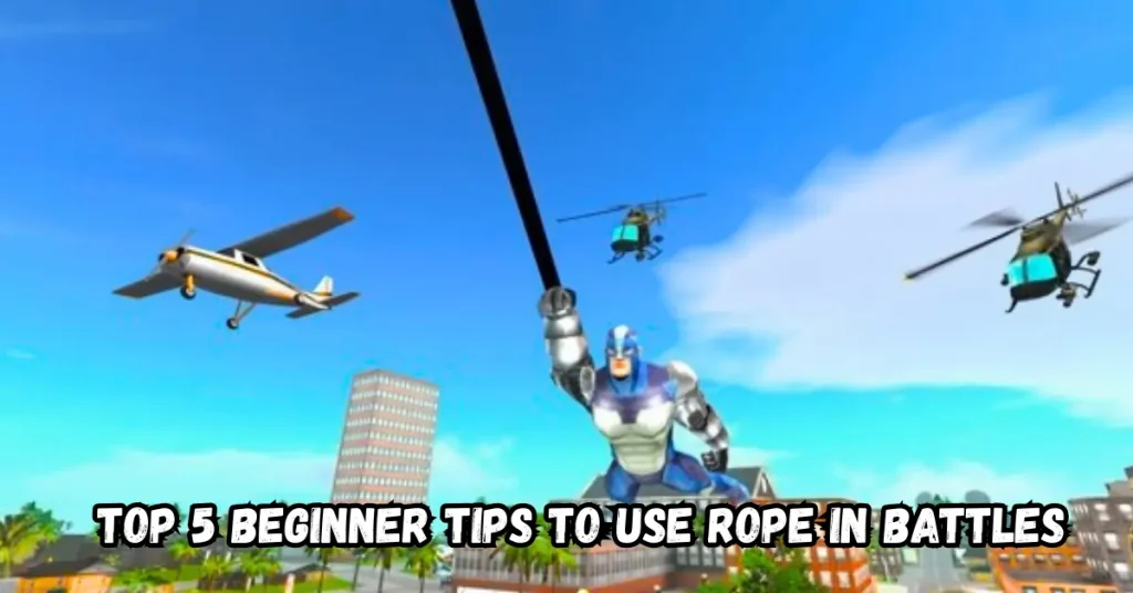 Beginners Guide to use Rope Hero Mod Apk