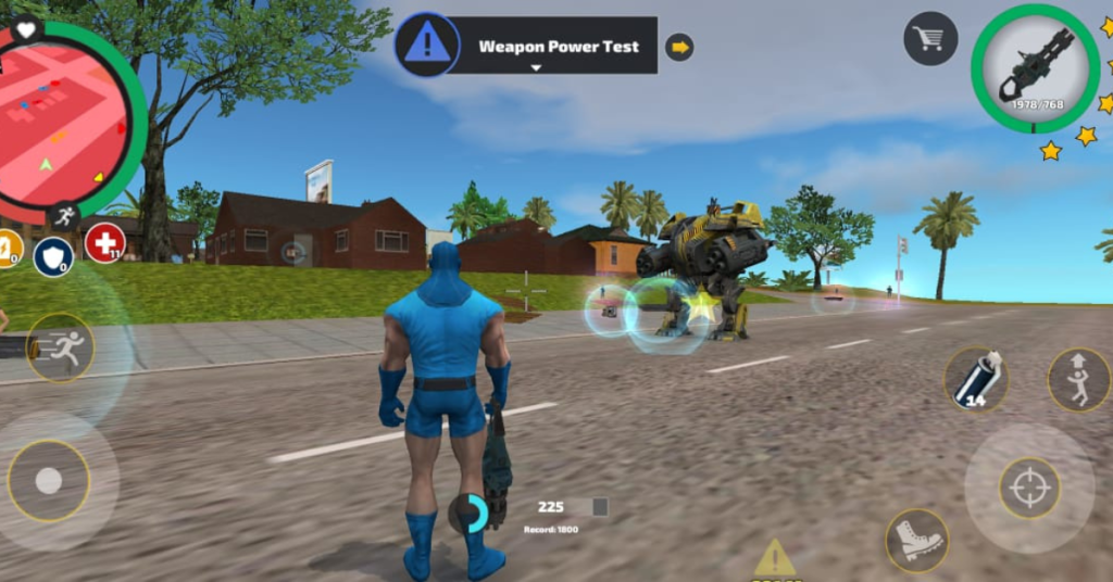 Rope Hero Mod Apk V7.1.8 (Unlimited Money & Diamonds) 2026 11 Rope Hero in Open World